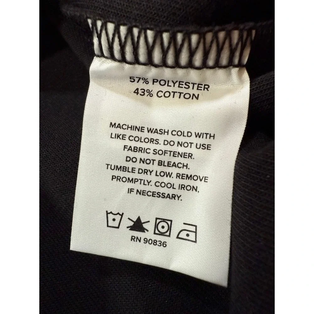 Brooks Brothers Quarter Zip Pullover Sweatshirt Long Sleeve Mens Black S‎ NWOT